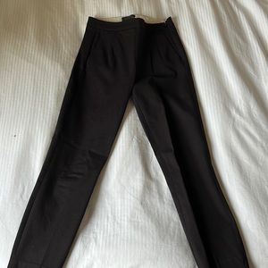 J Crew black martie work pants size 0